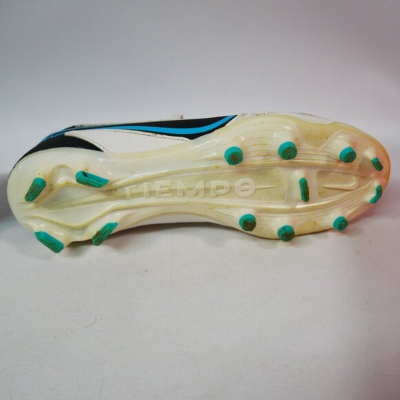 Nike Legend 9 Club FG/MG Soccer Cleats Men Size 6/Women Size 7.5 White/Blk/Blue - Picture 7 of 10